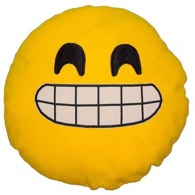 Купить Зубки подушку смайл Emoji